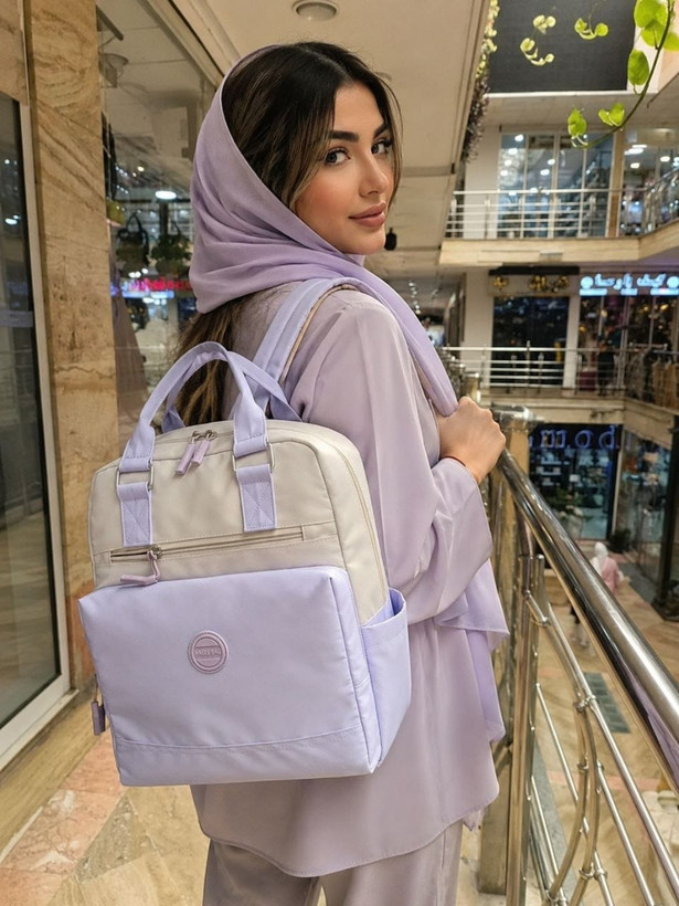کوله پشتی برند حاصل کد ۱۱۷۳ برزنتی ضد آب